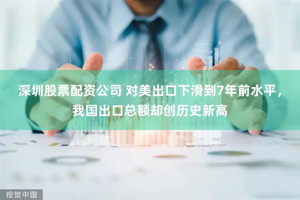 深圳股票配资公司 对美出口下滑到7年前水平，我国出口总额却创历史新高